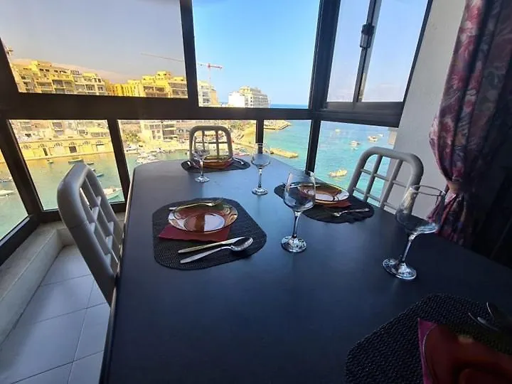 Appartement Spinola Bay Sea Front Apt 6 San Ġiljan
