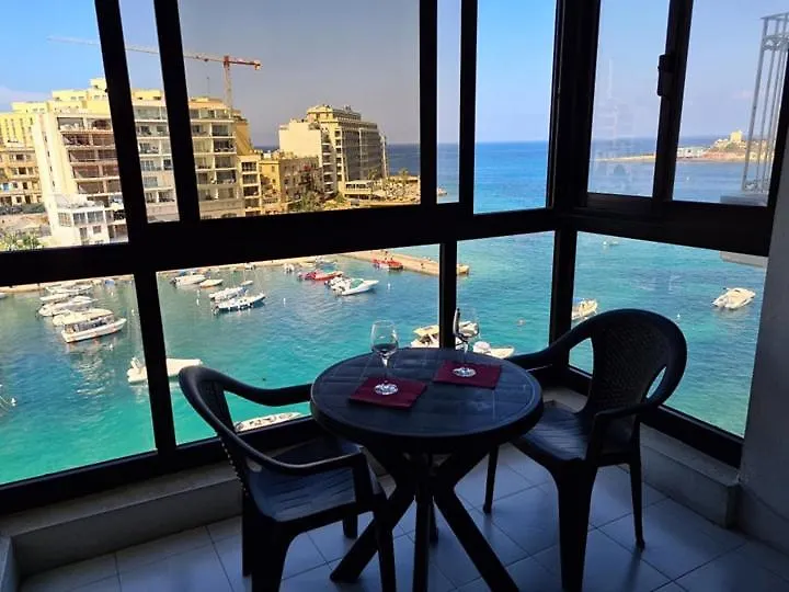 Spinola Bay Sea Front Apt 6 San Ġiljan 0*,